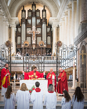 PFINGSTGOTTESDIENST, KOLLEG ST. BLASIEN